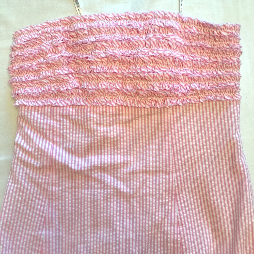 Lilly Pulitzer Pink Franco Seersucker Dress